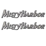 Misty Harbor Boat Decal Oem 140507-04 Black & Silver (pair) New. Price: $63.28.