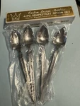 Royalton Japan Textured Lines Glossy Grapefruit Spoon Discontinued Set Of 4 Nwb New. Price: $24.99.