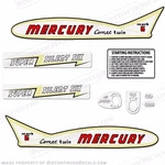 Fits Mercury 1955 6HP Outboard Decal Kit - Discontinued Reproductions Stock! New. Price: $74.95.