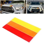 Mochent 2 Pcs Classic Retro Tri-color Stripe Decal Sticker For Toyota Red New. Price: $14.80.