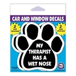 Imagine This D1664 Car And Rescue Decal (my Therapist Has Wet Nose), 2 Pack New. Price: $11.47.