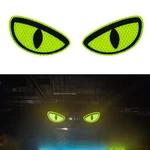 Thcbme 1 Pack Car Stickers Yellow Night Safety 4X2, Round Eyes Pcs New. Price: $18.99.