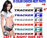 Tracker Topper 14 Boat Decals Hull Replacement Side 30 Color Choices New. Price: $27.88.