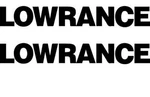 Lowrance (set Of 2) Depth Finder Fishing Vinyl Decal Window Boat Sticker New. Price: $6.99.