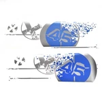 Mastercraft Boat Brand Decal 750285 2008 X-45 Blue Silver (set Of 2) New. Price: $425.38.