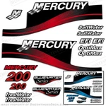Fits Mercury 200HP Outboard Decal Kit Blue Or Red 99-04 All Models Available New. Price: $104.95.