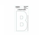 Hardline Products 3SCWPB Boat Marine Grade 3" White Letter Registration Each New. Price: $6.95.