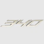 Crownline Boat Raised Decal 40190 340 Silver Sticker New. Price: $25.10.