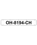 Bernard Engraving Registration Number Plate - Soft Vinyl New. Price: $14.99.