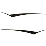 Larson Boat Side Sweep Decals 8634-2878-20 2007 Sei 180 Black Silver New. Price: $65.71.