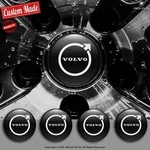 Volvo Decals Set Of 4 3D Gel Silicone Center Wheel Caps Stickers New. Price: $27.14.