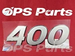 New / Oem Mercury 400 Hp Verado Cyl (L6) Rear Decal - Part#: 8M0156650. Price: $44.85.