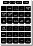 Blue Sea 4217-BSS Label Kit Dc H2O 120 Square Blk New. Price: $33.39.