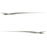 Crownline Boat Graphic Hull Decals 22002 Silver Black (2PC) New. Price: $166.82.
