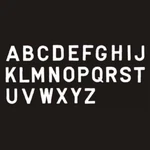 Seachoice 3" Gothic Letters & NUMBERS44; White New. Price: $15.29.