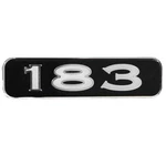 Ranger Boat Raised Decal 7D017 183 Ghost Black Sticker New. Price: $9.33.