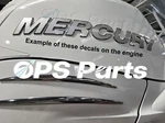 New Mercury Top Cowl Side Decals Out Of 8M0102448 - Part # 8M0092765 (set 2). Price: $174.75.