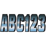 Hardline Products Letter/number Kit Chrome/black #CHBKG300 New. Price: $28.71.
