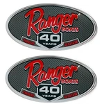 Ranger Boat Decal 7616127 40 Years 5/8 X 3/8 Inch (pair) New. Price: $21.32.