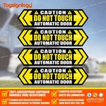 (combo) Caution Not Touch/pull/open Automatic Door Car Van Suv Vinyl Stickers New. Price: $9.99.