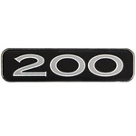 Ranger Boat Decal 7D020 200 Black Gray White Vinyl 5 1/4 Inch New. Price: $30.13.