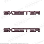 Fits Skeeter Boat Logo Decal - Bay ZX2200 (set Of 2) New. Price: $99.95.