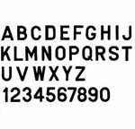 Seachoice Gothic Q Letter W/pressure Sensitive Adhesive Back 3" Black 10PK 74291 New. Price: $15.29.