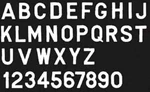 Seachoice 74511 Gothic Letter-white A-10PACK New. Price: $30.43.