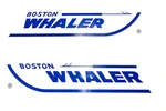 Blue- Boston Whaler Original Vinyl Decal 28 Oem New. Price: $39.95.