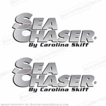 Fits Sea Chaser By Carolina Skiff Boat Decals - Discontinued Reproductions New. Price: $94.95.