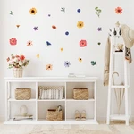 Decalcomania Wildflower Wall Decals - Set Of 78 Stickers For Nurs... New. Price: $26.37.