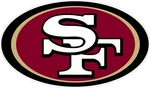 San Francisco 49ERS Logo Die Cut Laminated Vinyl Sticker Decal -nfl Car Window New. Price: $5.95.