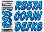 Stiffie Whipline WL73 Boat Pwc Numbers Decal Registration Yamaha Sky Blue Navy. Price: $23.95.
