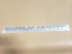 18 Bayliner Script Logo / Raised Chrome Letters New. Price: $30.00.