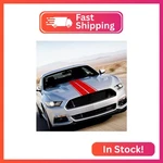 Lanzmyan Car Hood Decal Sticker Universal Auto Racing Body Stripe Vinyl Modified New. Price: $16.66.