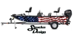 Vibrant American Flag Usa Graphic Fishing Vinyl Bass Decal Wrap Kit Boat New. Price: $424.38.