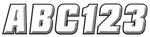 Hardline Snowmobile Id Kit - White/black WHBLK500 New. Price: $23.64.