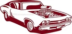 1968 - 1969 Chevy Pro Street Chevelle Vinyl Decal Your Color Choice Sticker New. Price: $12.36.