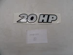 Ranger 20 Hp Raised Decal 1948754 White / Black Silver Marine Boat New. Price: $29.95.