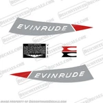 Fits Evinrude 1965 9.5HP Outboard Decal Kit -discontinued Reproductions 9HP New. Price: $54.95.