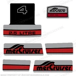 Fits Mercruiser Alpha One 2.5 Liter V4 - Discontinued Decal Reproductions! New. Price: $54.95.