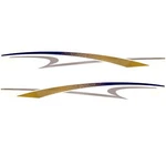 Rinker Boat Graphic Decal VS006801-05-BL Captiva (set Of 2) New. Price: $101.15.