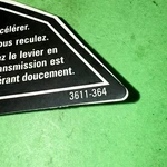 Arctic Cat Oem Discontinued Caution Reverse Decal 3611-364 New Other. Price: $31.99.