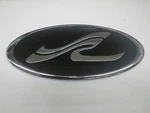 New S/r Wave Logo Emblem 11-7/8" 0VAL Chrome Part # 1443217. Price: $150.16.