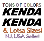 Two Kenda Tires Die Cut Vinyl Decals Mtb/atv/dirtbike/bicycle/cycling/mountain New. Price: $10.99.