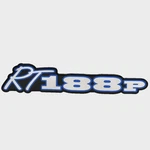 Ranger Boat Raised Emblem Decal 337833 RT188P Metallic Blue Silver Sticker New. Price: $50.28.