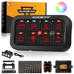 Auxbeam Rgb RB80 Lights Bar Gang Switch Panel Multifunction System Control New. Price: $179.99.