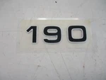 Ranger 190 Raised Decal Black & White 7604667 Marine Boat New. Price: $14.95.