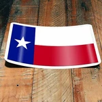 Texas State Flag Stickers Lone Star Decals Wholesale Available 5X3" New. Price: $6.95.