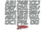 Hardline - SIBLK700 I.d. Sticker Kit Series Silver New. Price: $29.99.